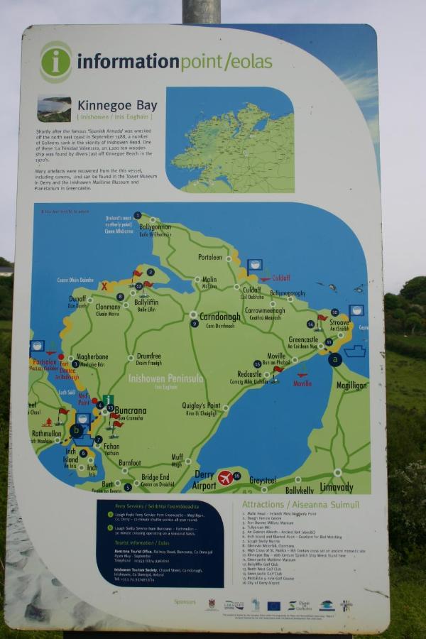 غرينكاسيل Wild Atlantic View Inishowen المظهر الخارجي الصورة